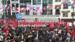 İmamoğlu’ndan iktidara sert sözler: “Kurtla yiyip çobanla ağlıyorlar”