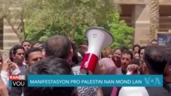 Manifestasyon Pwo Palestin nan Mond Lan