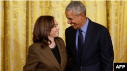 Barrack Obama da Kamala Harris