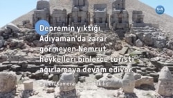 Nemrut Dağı depreme rağmen binlerce turisti ağırlıyor