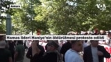 Hamas lideri Haniye suikastı protesto edildi 