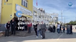 Mersin'de sandığa ilk gidenler yaşlı seçmenlerdi