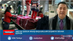 ABD İşsizlik Maaşı Başvuruları Düşmeye Devam Ediyor