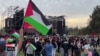 Manifestan o Chili Mande Asistans pou Palestinyen Gaza yo