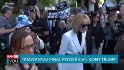 Jiri a Tande Temwanyaj Final Pwosè Sivil Trump la 