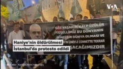 Haniye’nin öldürülmesi İstanbul’da da protesto edildi