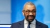 British Foreign Secretary James Cleverly attends a meeting with teams coordinating the evacuation of British nationals from Sudan, at the FCDO Crisis Centre, in London, April 25, 2023.