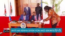 Kenya ak Ayiti Siyen yon Akò Sekirite nan Moman Gang yo Kontinye Mobilize pou Anpeche PM Ariel Henry Retounen nan Peyi a 