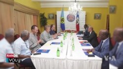 Gwoup Eminant Pèsonalite CARICOM nan ap Vizite Ayiti Ankò 