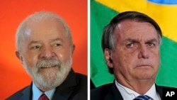 Brasil eleiçōes - Lula da Silva (esq.) e Jair Bolsonaro (dir.)