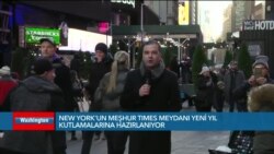 Times Meydanı Yeni Yıl Kutlamalarına Hazırlanıyor