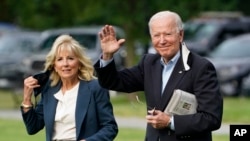 Đệ nhất Phu nhân Jill Biden và Tổng thống Joe Biden.