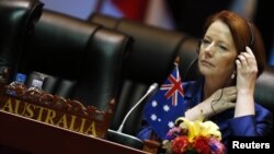 Thủ tướng Australia Julia Gillard.