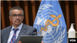 Tổng giám đốc Tổ chức Y tế Thế giới (WHO) Tedros Adhanom Ghebreyesus.