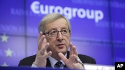 Chủ tịch khối các nước sử dụng đồng Euro Jean-Claude Juncker