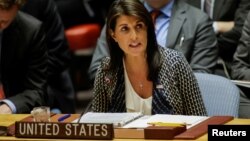 Đại sứ Mỹ tại Liên Hiệp Quốc Nikki Haley.