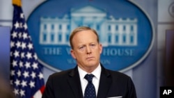 Cựu Phát ngôn viên Toà Bạch Ốc Sean Spicer. 