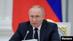 Tổng thống Nga Vladimir Putin. 