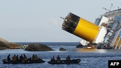 Tàu Costa Concordia bị lâm nạn gần đảo Giglio của Italia