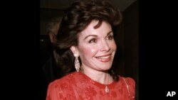 Nữ diễn viên Annette Funicello (Ảnh AP 20/10/1990)