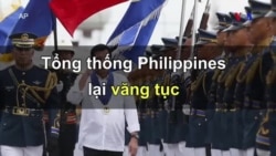 Tổng thống Philippines lại văng tục