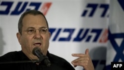 Bộ trưởng Quốc phòng Israel Ehud Barak