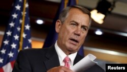 Chủ tịch Hạ viện John Boehner, môt người ủng hộ nhiệt thành tự do thương mại