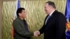 Ngoại trưởng Mỹ Mike Pompeo và Tổng thống Philippines Duterte.