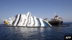 Con tàu Costa Concordia bị lâm nạn gần đảo Giglio của Italia