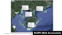 Báo cáo của SCSPI đưa ra dữ liệu về hành động "xâm nhập lãnh hải Trung Quốc" của tàu cá Việt Nam.