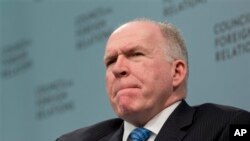 Giám đốc CIA John Brennan phát biểu tại phiện họp của Hội đồng Quan hệ Đối ngoại 11/2/2014.