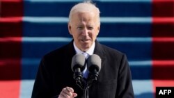 Tổng thống Mỹ Joe Biden đọc diễn văn nhậm chức