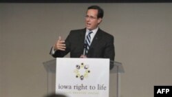 Cựu thượng nghị sĩ Cộng Hòa Rick Santorum tuyên bố tham gia cuộc chạy đua 2012 vào Tòa Bạch Ốc