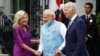 ABD Başkanı Joe Biden Hindistan Başbakanı Narendra Modi'yi Beyaz Saray'da ağırlıyor, 22 Haziran 2023.