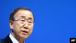 Tổng thư ký LHQ Ban Ki Moon.