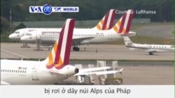 Máy bay Airbus A320 bị rơi ở dãy núi Alps của Pháp (VOA60)