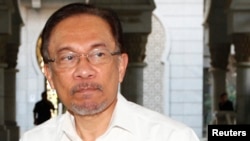 Lãnh tụ đối lập Malaysia Anwar.