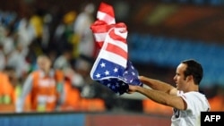 Landon Donovan tại World Cup Nam Phi 2010 (ảnh tư liệu)