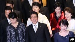 5 phụ nữ được Thủ tướng Shinzo Abe bổ nhiệm vào tân nội các Nhật Bản.