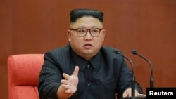 Lãnh tụ Triều Tiên Kim Jong Un.