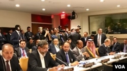 Prime Minister Khaqan Abbasi attending OIC Contact Group's meeting in NY Tuesday.