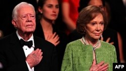 Cựu tổng thống Jimmy Carter và phu nhân Rosalynn Carter