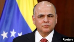 Bộ trưởng Dầu mỏ Venezuela Manuel Quevedo.