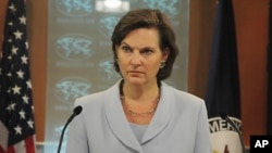 Người phát ngôn Bộ Ngoại gioa Hoa Kỳ Victoria Nuland (ảnh tư liệu)