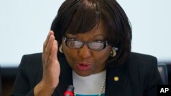 Bác sĩ Carissa F. Etienne, Giám đốc Tổ chức Y tế Thế giới Liên Mỹ (PAHO).