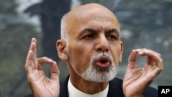 Tổng thống Afghanistan Ashraf Ghani.