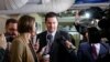 House Intelligence Committee Chairman Rep. Devin Nunes, R-Calif. is pursued by reporters as he arrives for a weekly meeting of the Republican Conference with House Speaker Paul Ryan and the GOP leadership, March 28, 2017, on Capitol Hill in Washington.