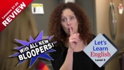 Bloopers from Let's Learn English Level 2 21-25