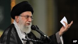 Lãnh tụ tối cao Iran Ayatollah Ali Khamenei.