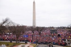 6 Ocak'ta Washington'a gelen Trump destekçileri